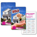 Calendar Card Wallet Size Lenticular Real Estate Flip Effect (Imprinted)